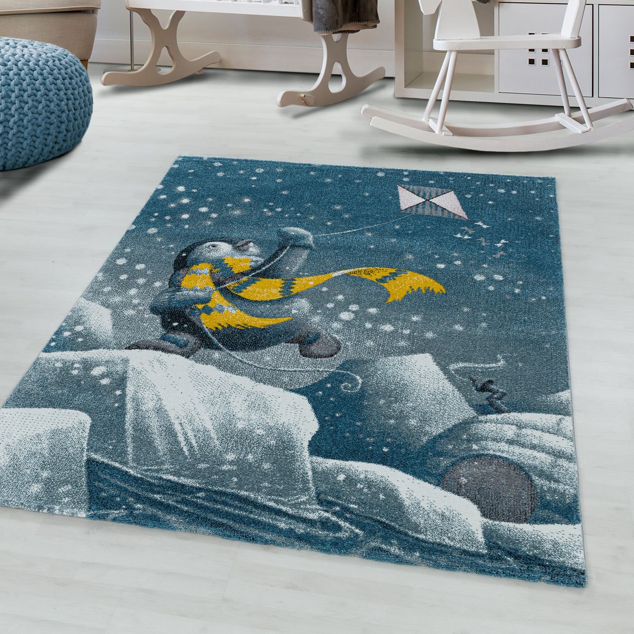 Ayyildiz Teppich, FUNNY 2110, BLUE, 140 x 200 cm