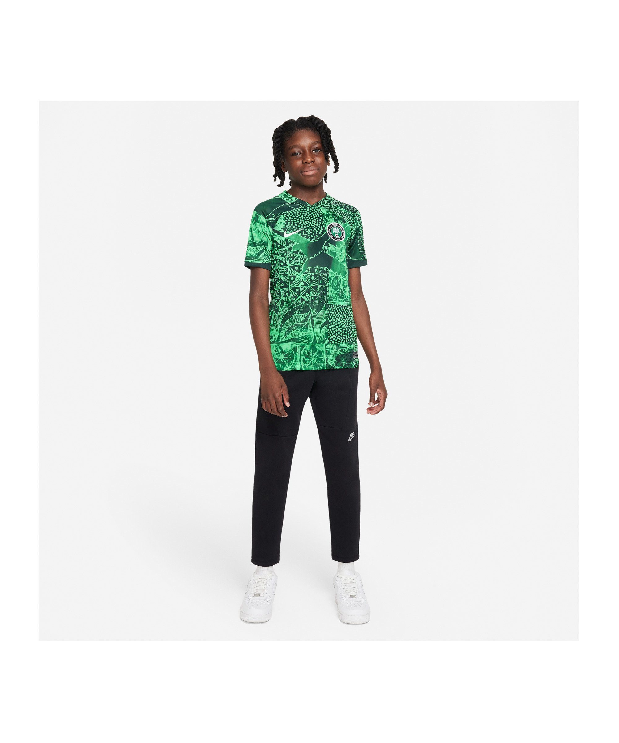 Nike Fußballtrikot Nigeria Trikot Home 2022 Kids
