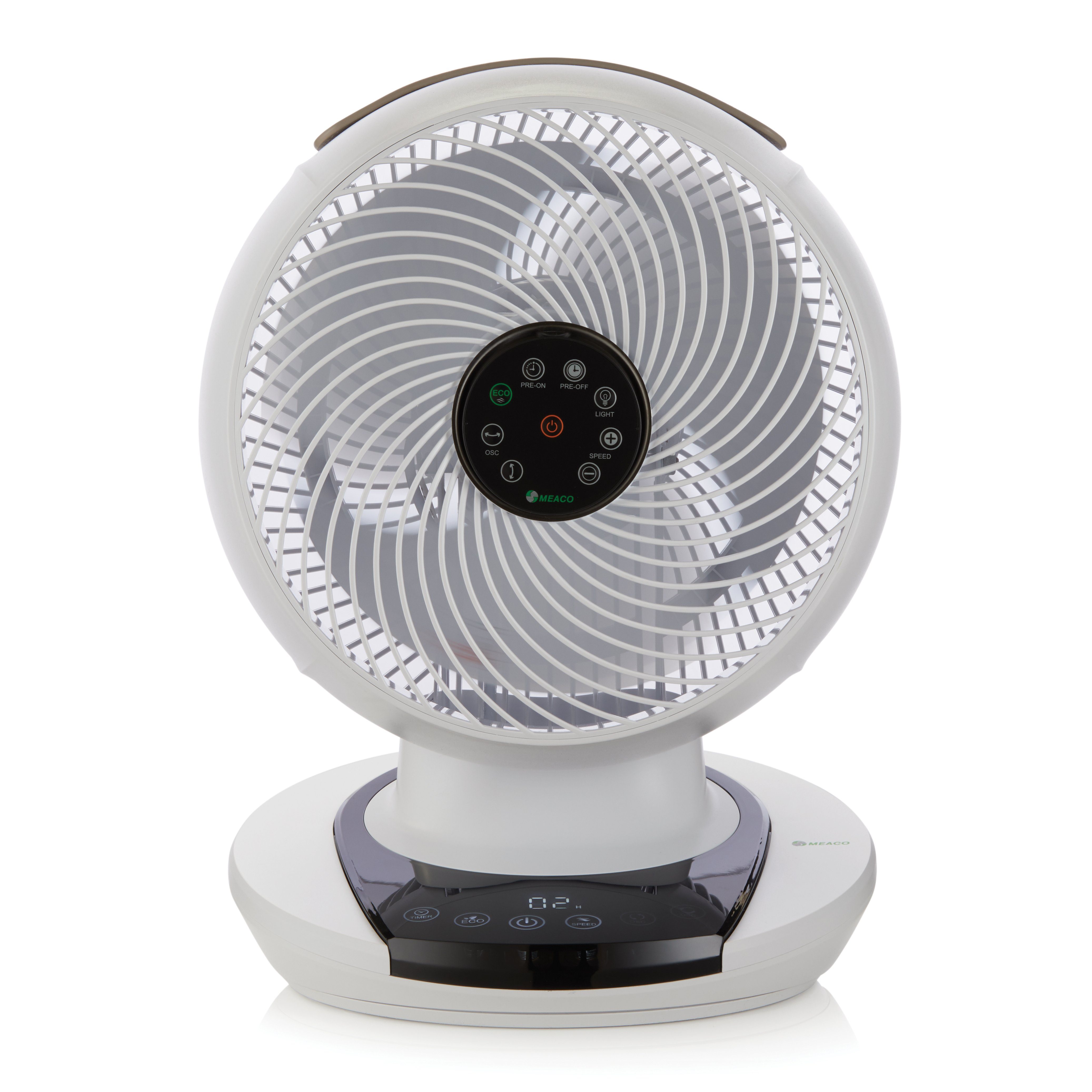 Meaco Turboventilator MeacoFan 1056 - Testsieger - Flüsterleiser Betrieb, 26,00 cm Durchmesser, 12 Luftgeschwindigkeitsstufen, jetzt mit gratis Aufbewahrungstasche