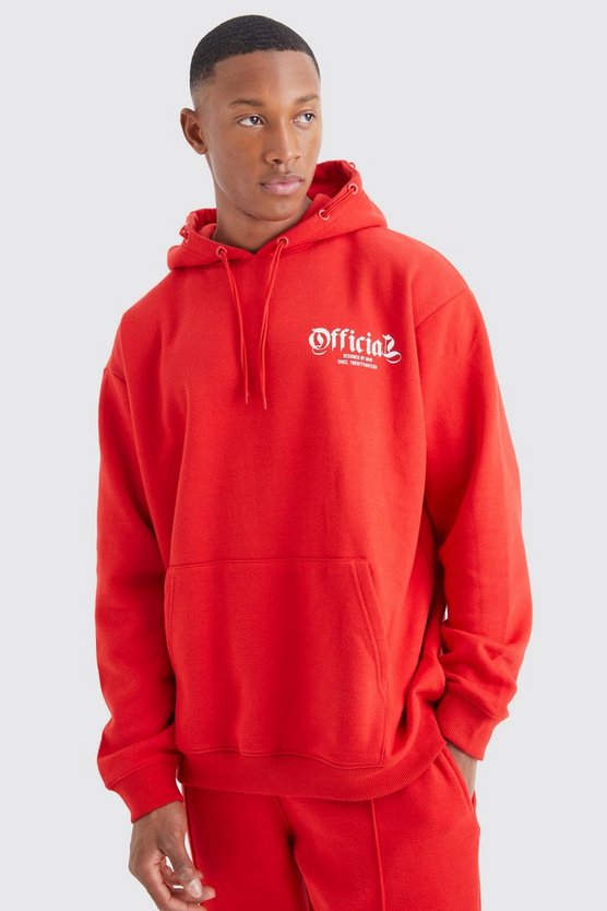 Official Oversize Trainingsanzug mit Kordelzug-Detail