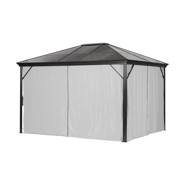 Profi-Pavillon mit Polycarbonatdach