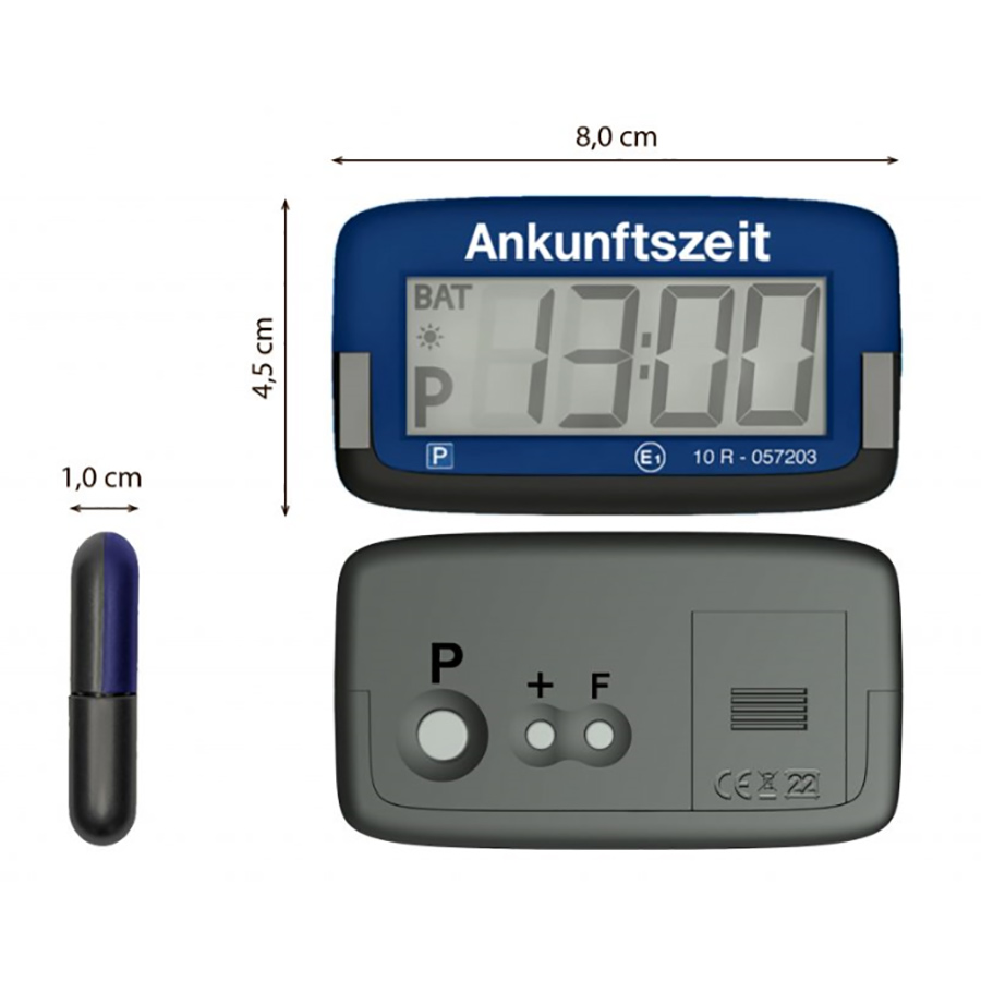 Elektronische Parkscheibe Park Micro von Needit in blau, 1 Stück - ATU