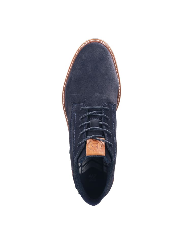 Bugatti Schnürstiefel in blau günstig kaufen