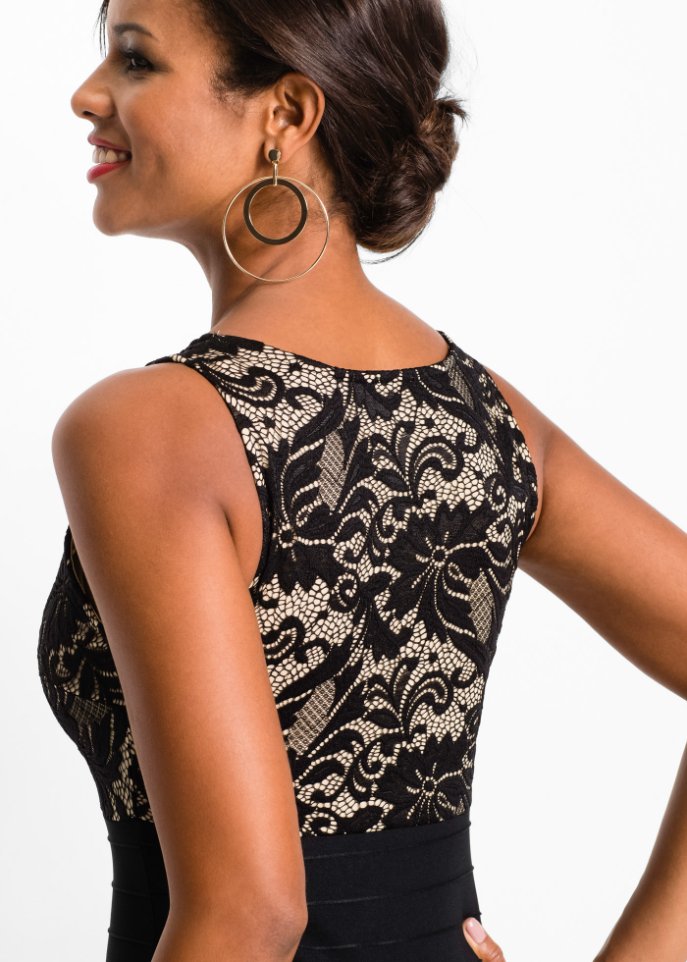 Kleid mit Spitze