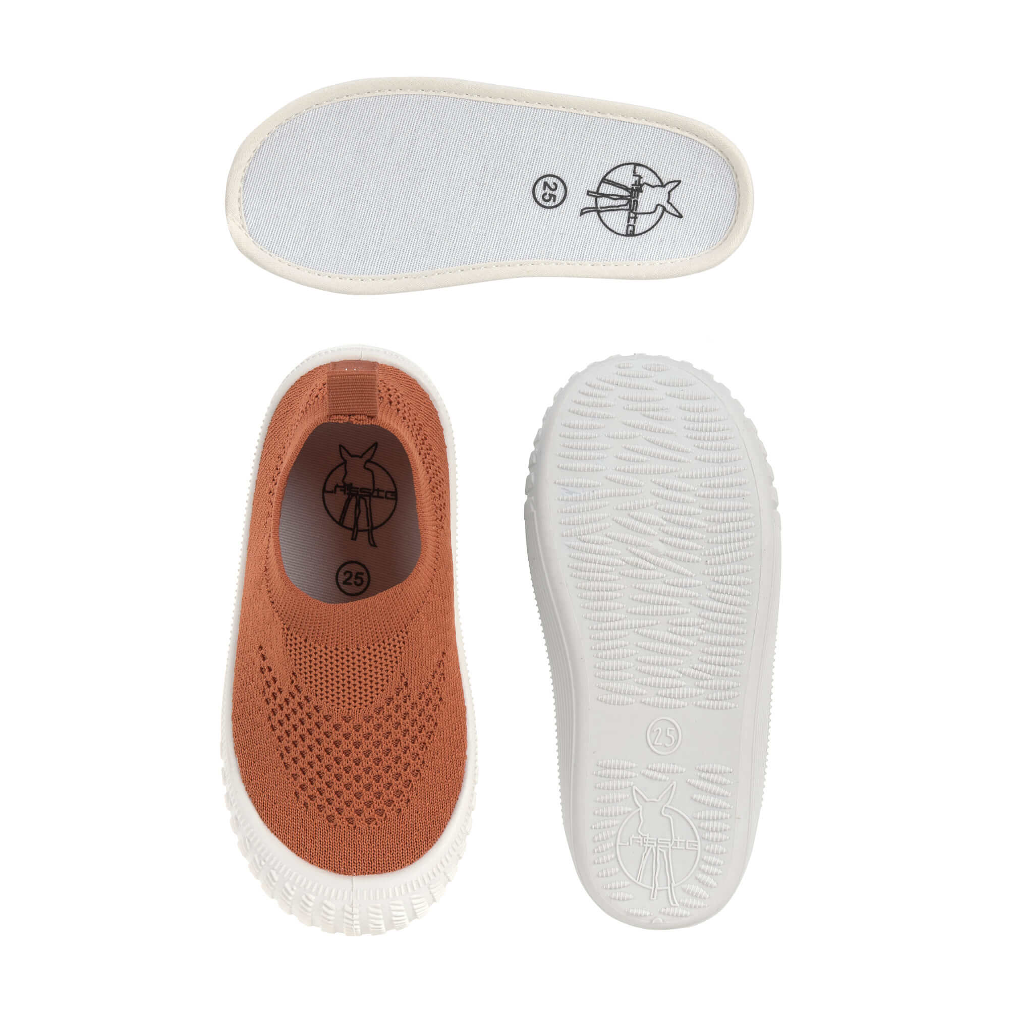 Kinderschuhe - Sneaker, Rostrot