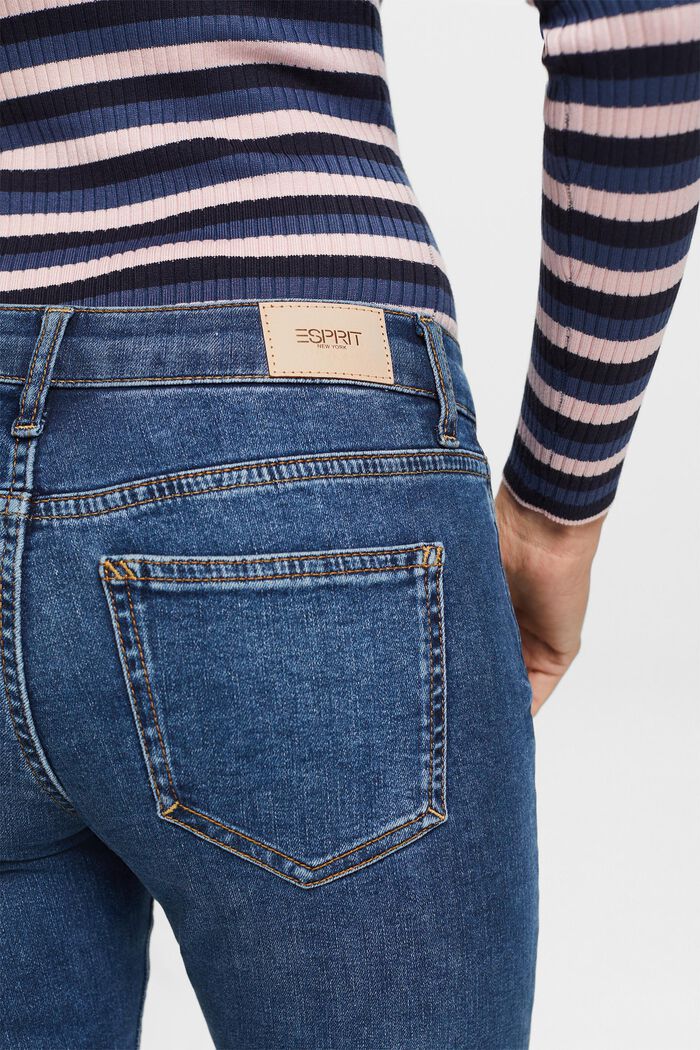 Recycelt: Skinny Jeans mit niedrigem Bund