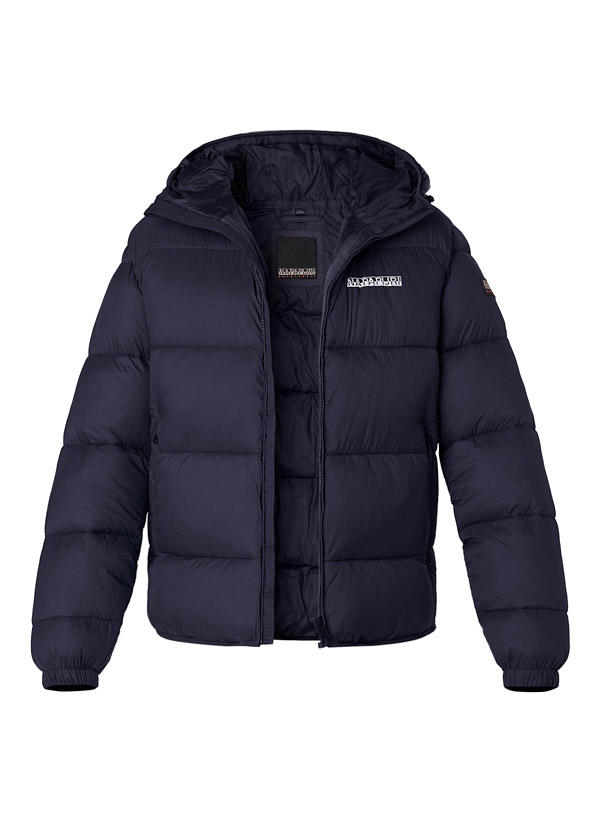 NAPAPIJRI, Steppjacke Suomi, Regular Fit, Mikrofaser thermoregulierend, blau