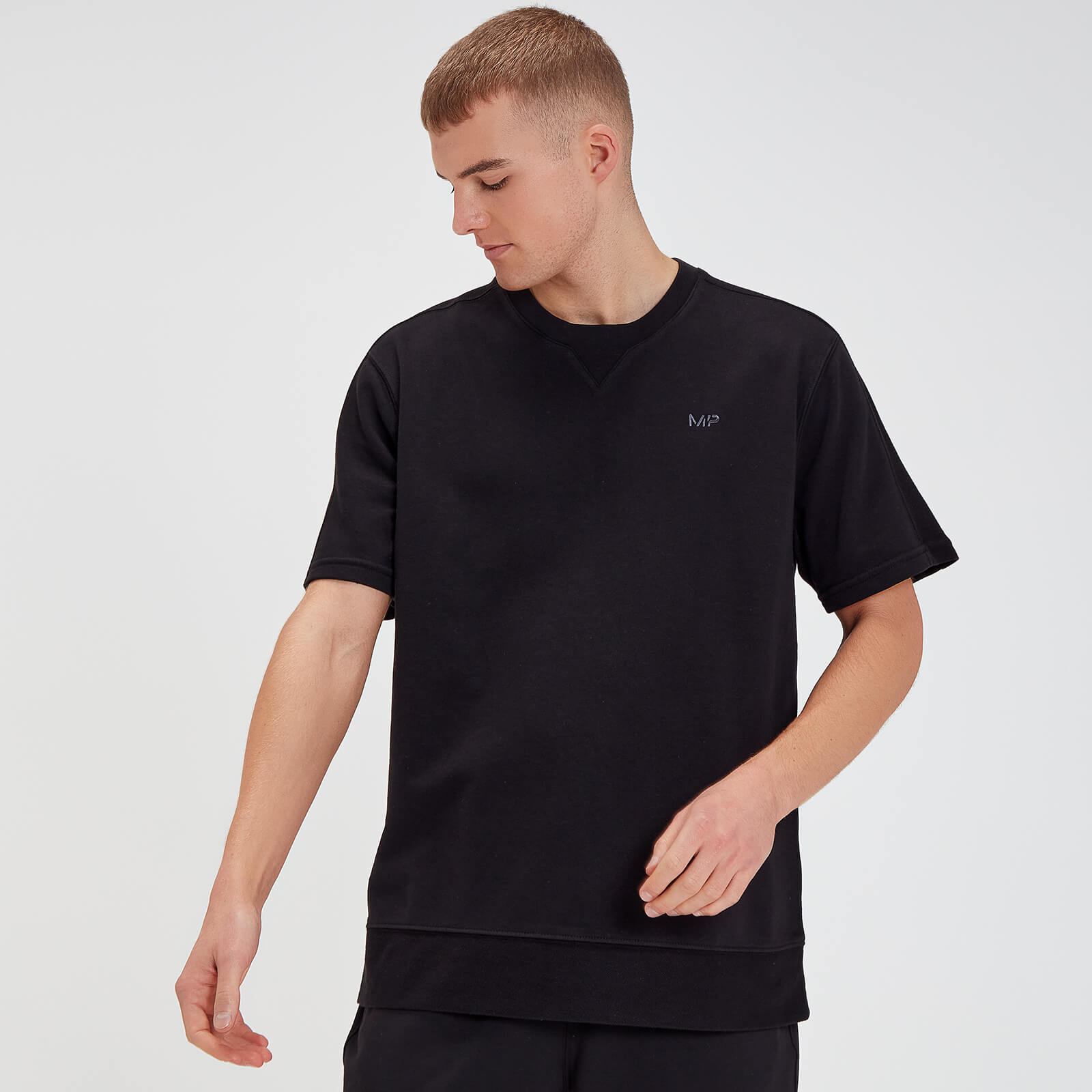 T-shirt à manches courtes MP Rest Day pour hommes – Noir délavé