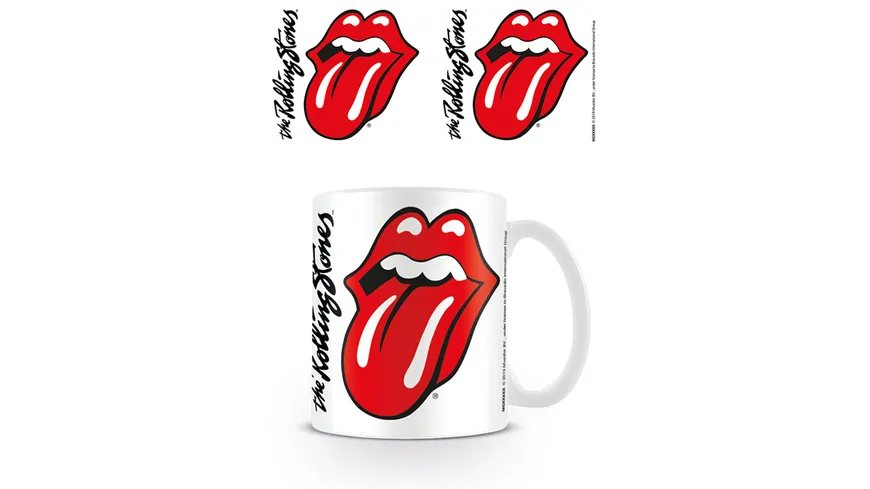 Rolling Stones Tasse - White Tongue