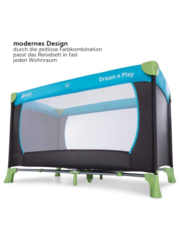 Hauck Reisebett Set Dream'n Play - mit Alvi Reisebett in blau,gruen günstig kaufen onesize