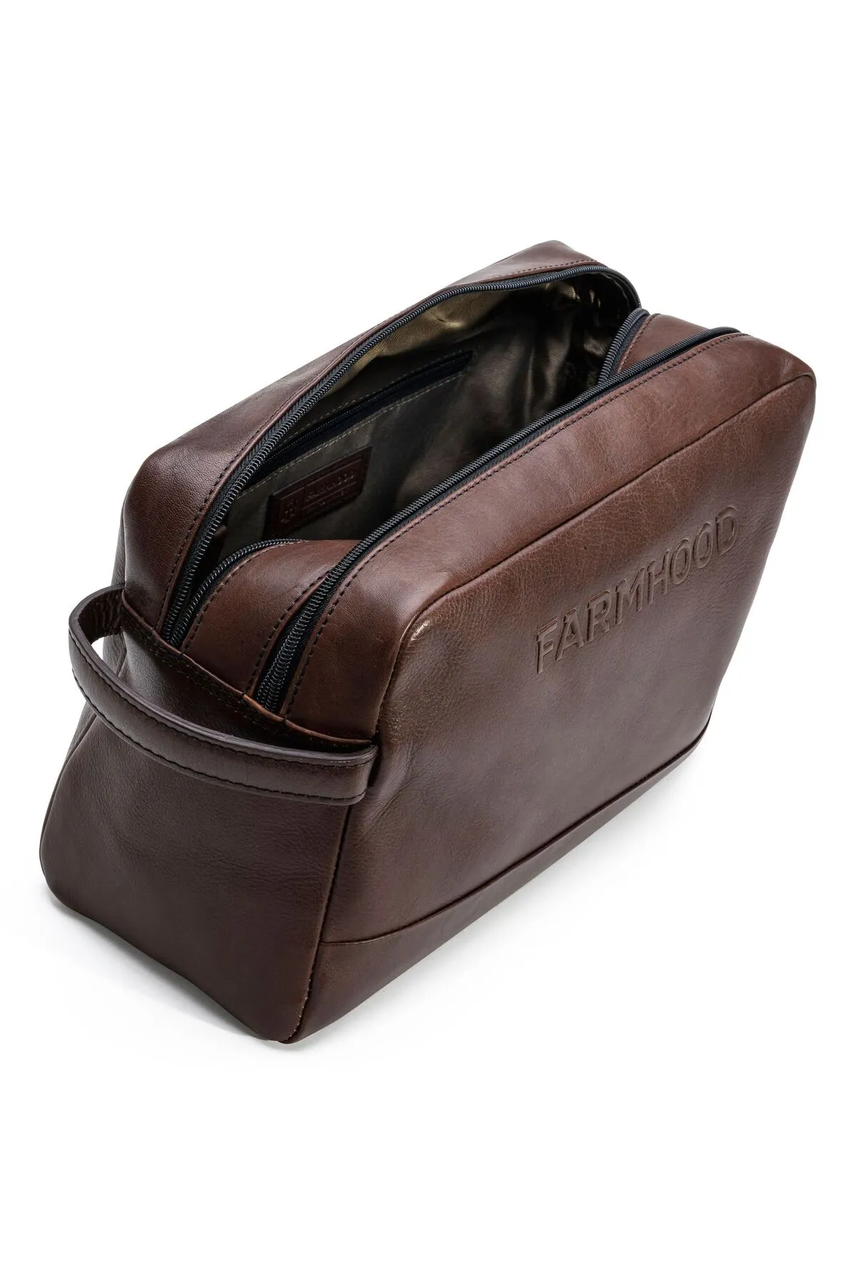Farmhood  Memphis XL Kulturbeutel Leder 30 cm