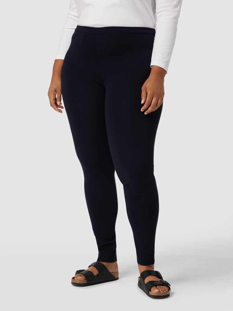 Sweatpants mit Ziernaht Modell 'OCCUPATO' in dunkelblau