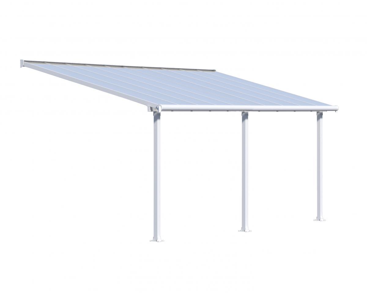 Canopia by Palram Patio Cover Olympia 3X6.1 Weiß Terrassenüberdachung