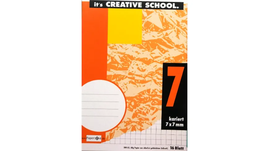 PAPERZONE Heft A5 Lineatur 7 16 Blatt