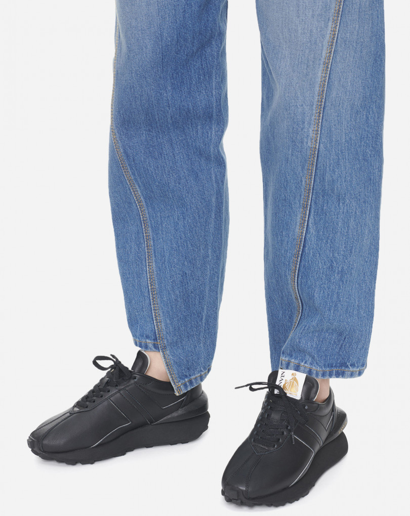 SNEAKERS BUMPR EN CUIR NAPPA