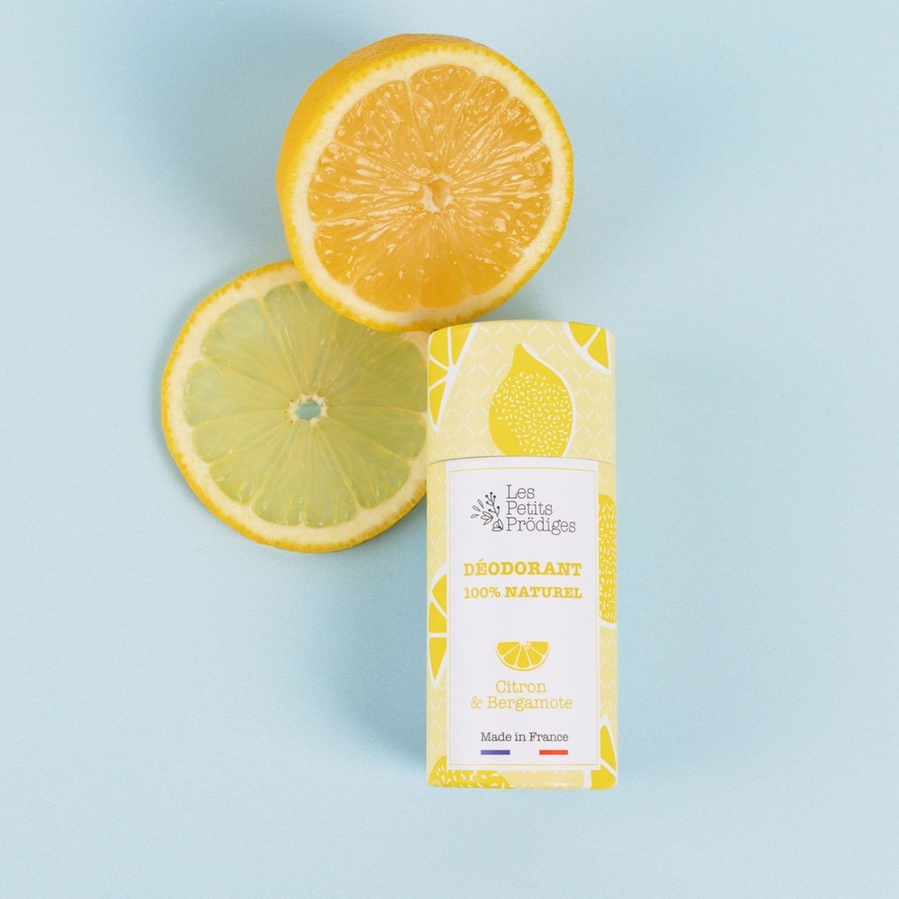 Les Petits Prödiges Déodorant Citron & Bergamote - 50g Déodorant naturel