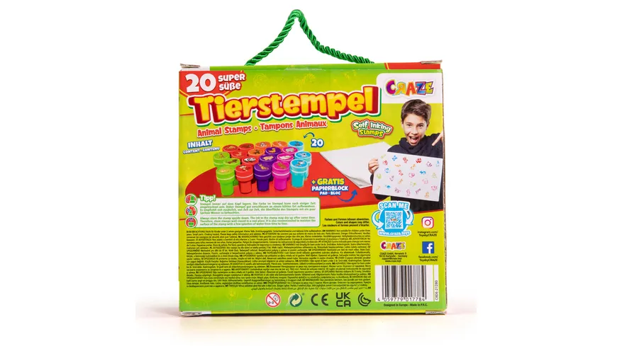 CRAZE - Tierstempel