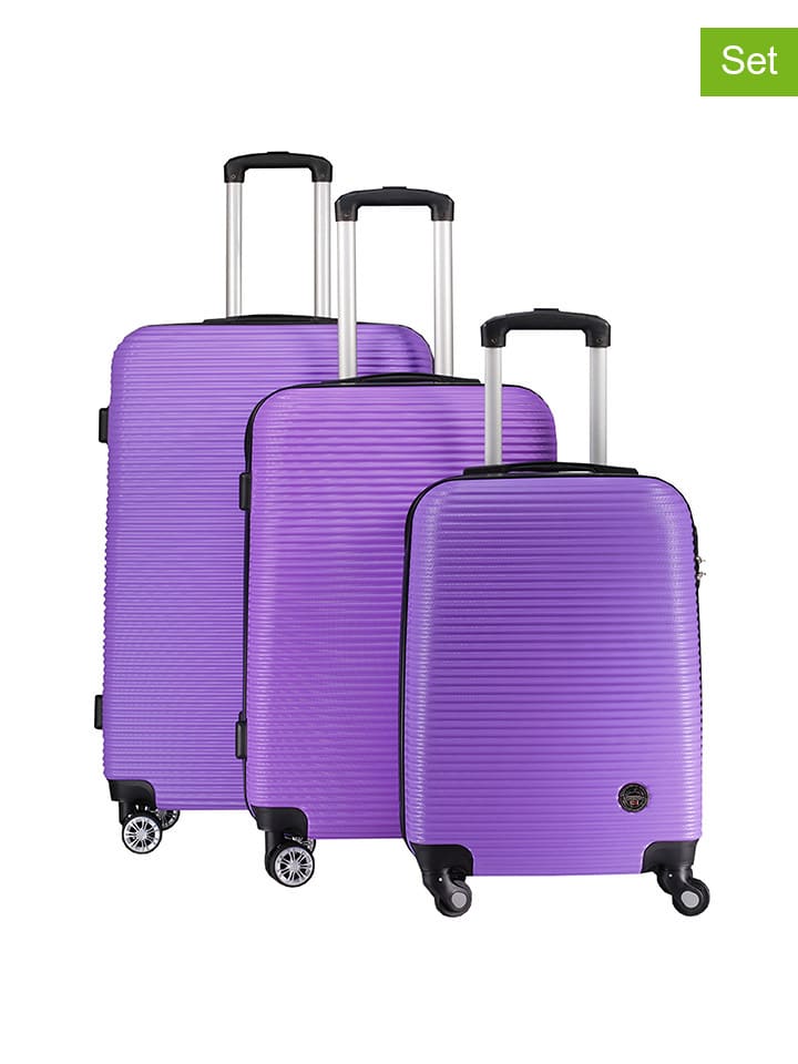 Geographical Norway 3tlg. Hardcase-Trolleyset 