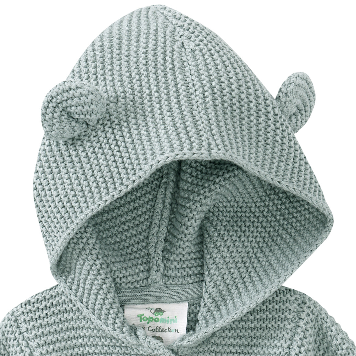 Newborn Strickjacke mit Öhrchen