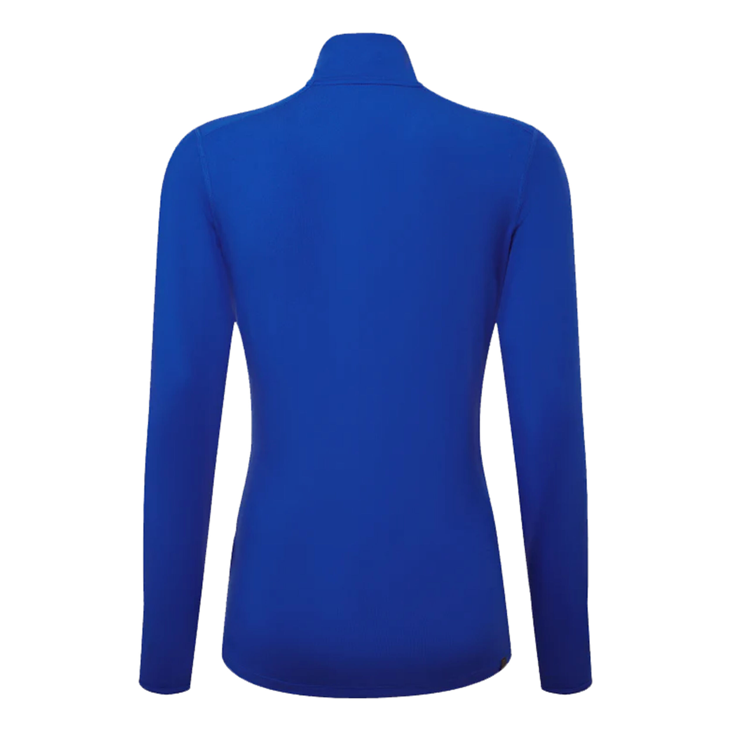 Core Thermal 1/2 Zip Laufshirt Damen - Blau