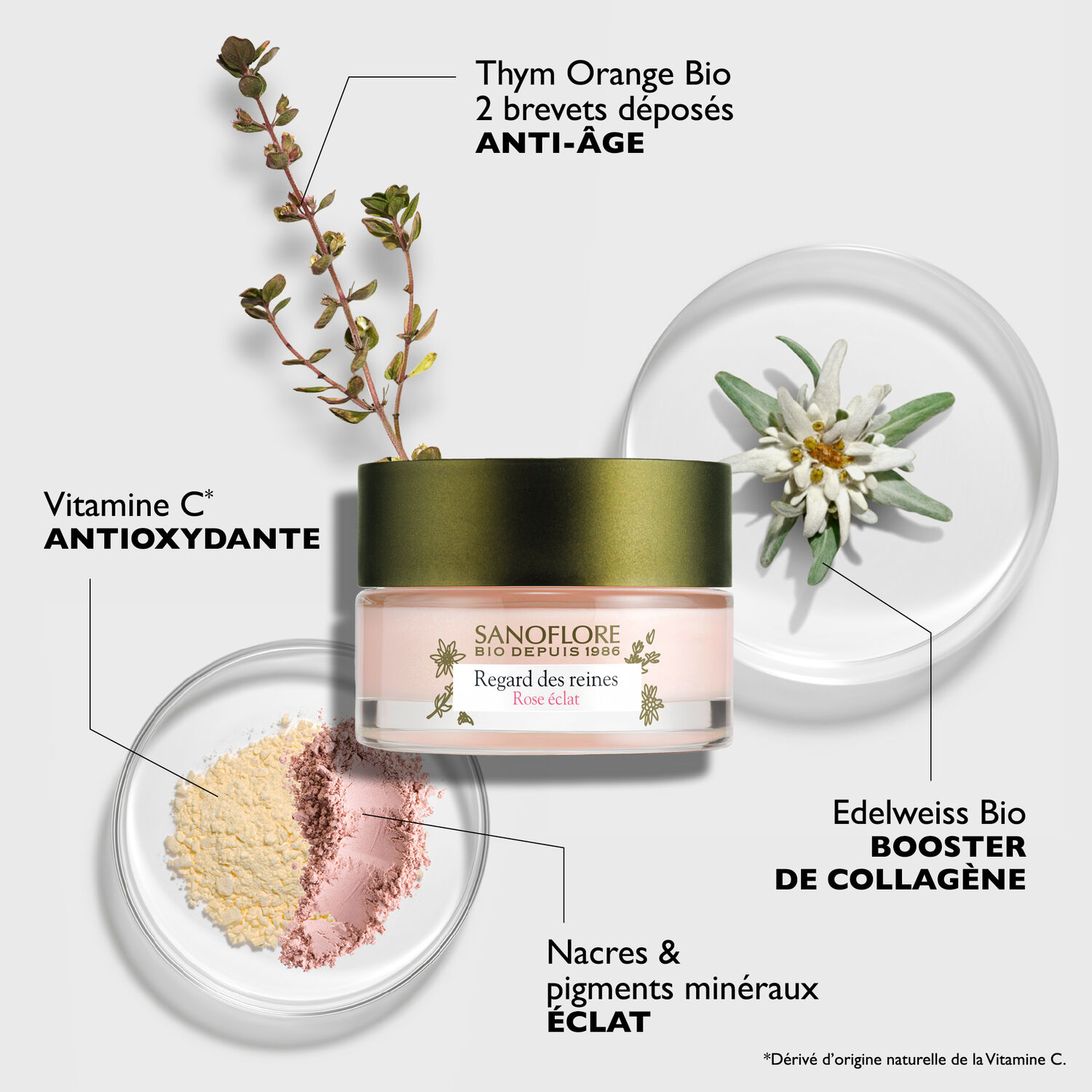Sanoflore Reines Contour des Yeux Anti-Age et Anti-Poches
