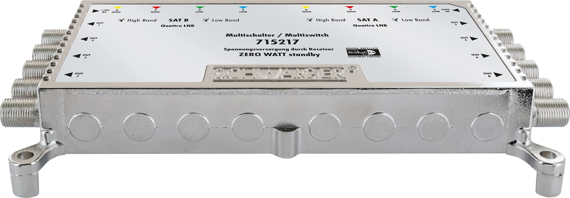 Schwaiger 715217 9/8 Sat-Multischalter