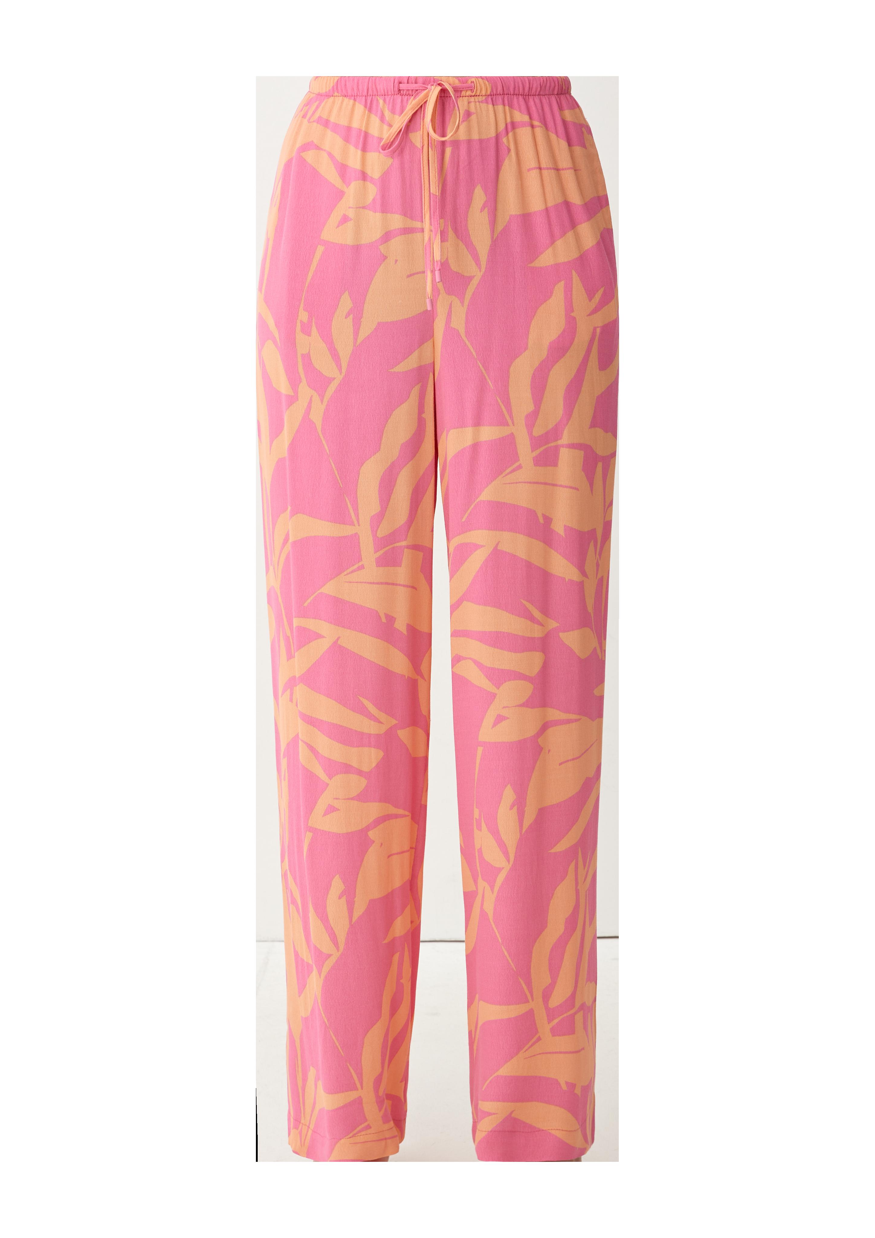 Loose: Hose mit Crêpe-Struktur  2131909-44A3