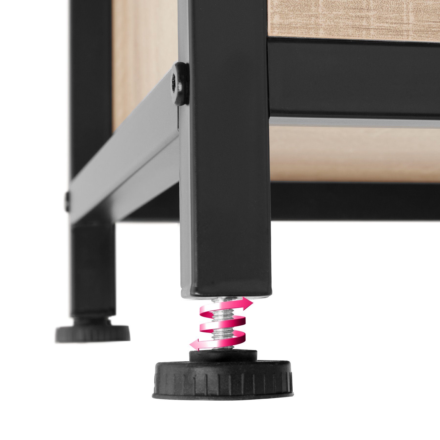 tectake Highboard Doncaster (Highboard, Montagematerial, Montageanleitung)