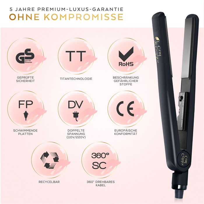 Il Nero Titanium Plate Straightener