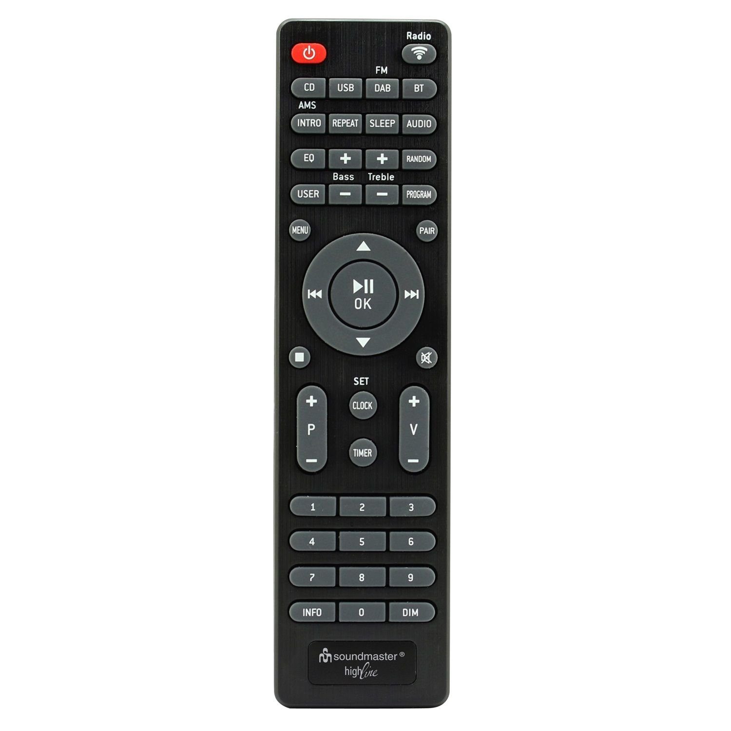 Soundmaster ICD2020 Musiccenter Digitalradio (DAB) (Internet, DAB+, FM)