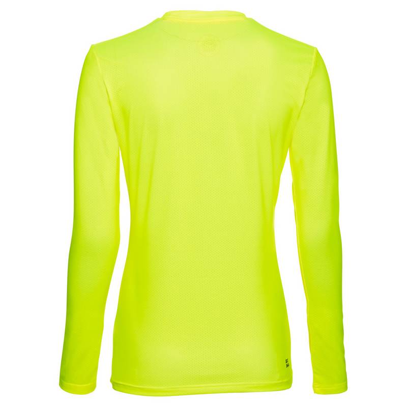 BIDI BADU Pia Tech Roundneck Longsleeve Tennisshirt Damen
