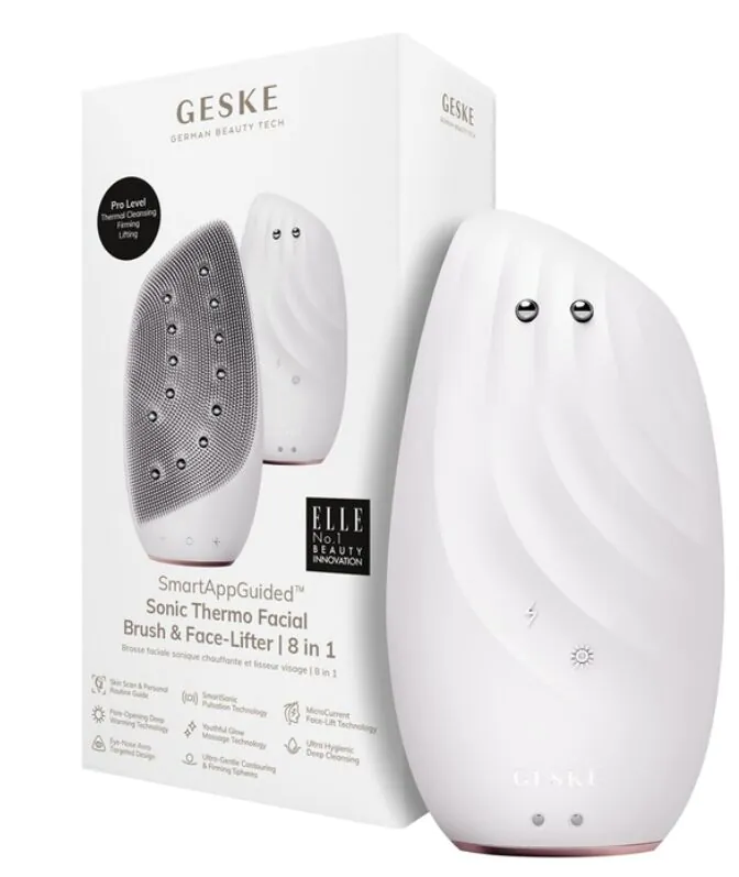 Geske Sonic Thermo četka za lice i lifting lica 8u1 Starlight
