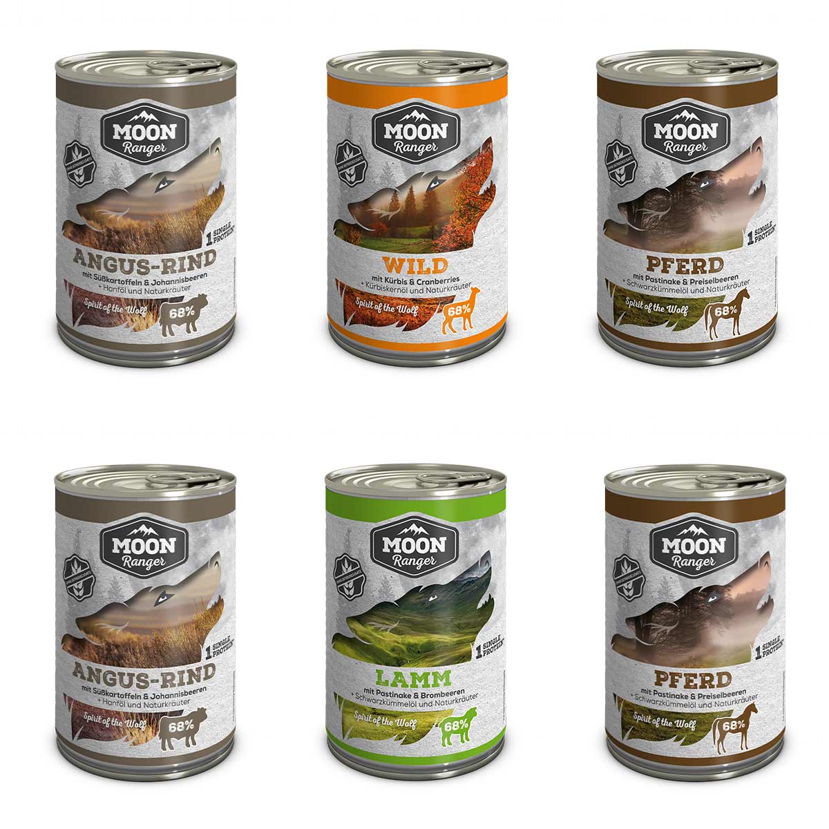 MOON Ranger Mixpaket 6x400g günstig kaufen