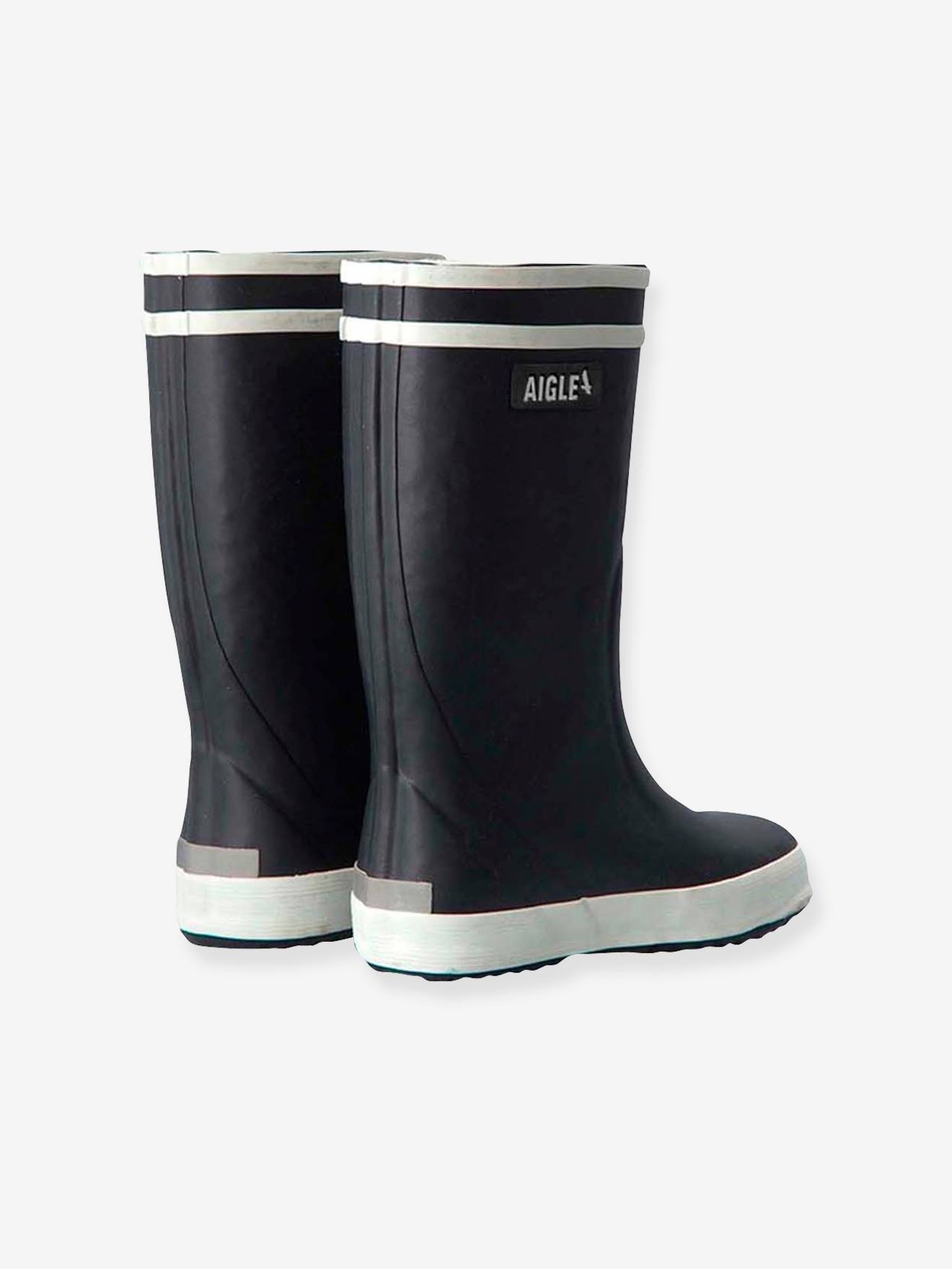 Aigle Jungen Gummistiefel LOLLY POP FUR AIGLE - marine