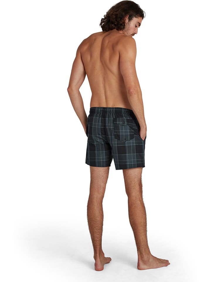 Speedo Badeshorts in Schwarz/ Hellblau günstig kaufen