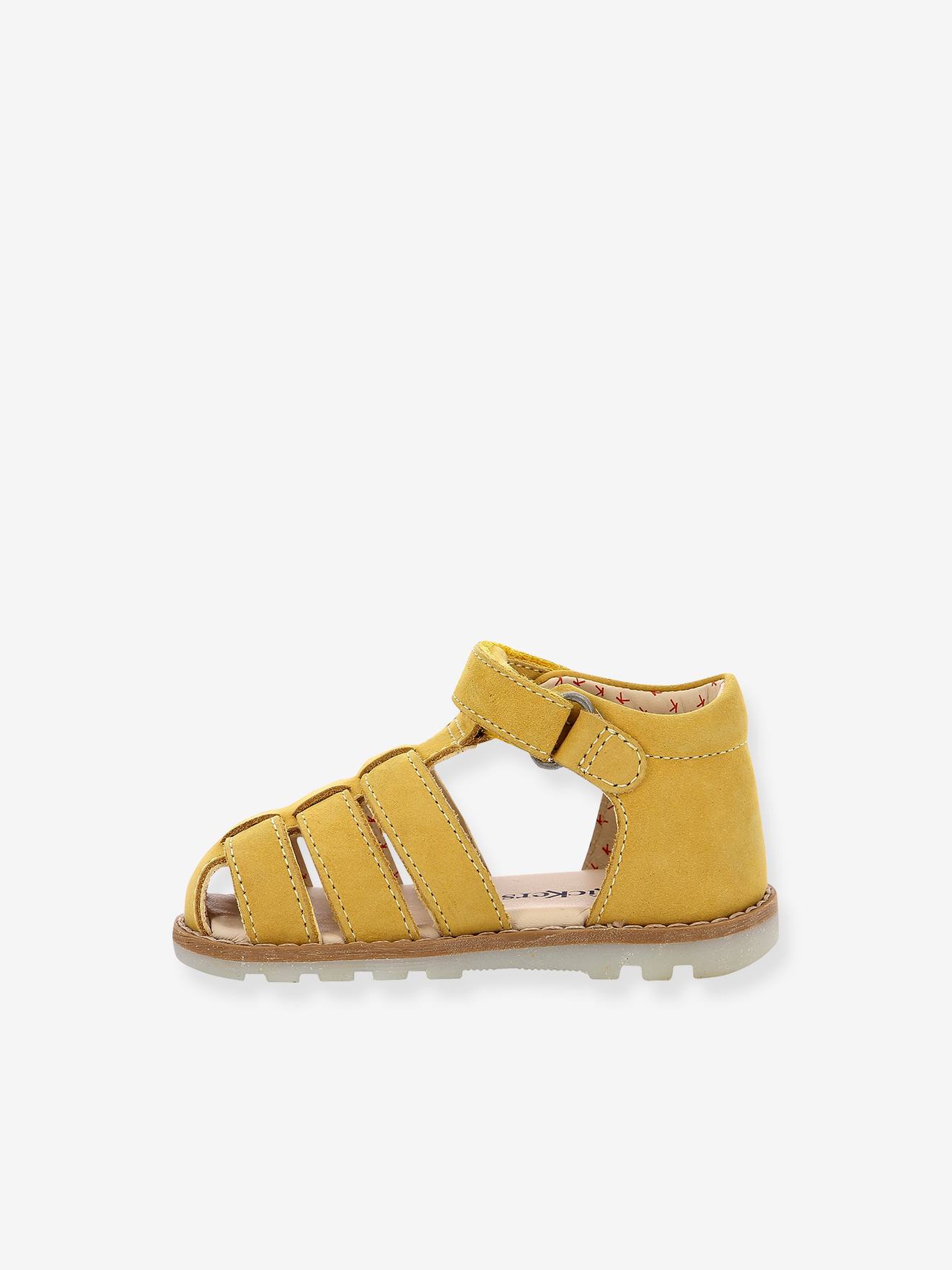 Kickers Baby Klett-Sandalen Nonopi 927622-10-7 KICKERS - gelb