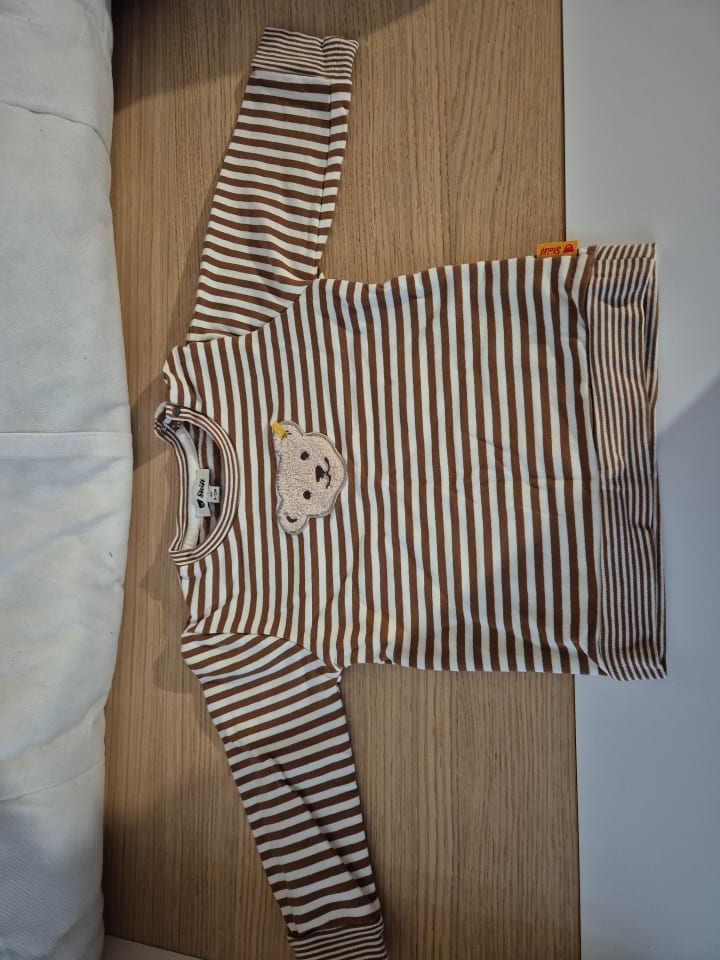 Steiff Sweatshirt in Hellbraun günstig kaufen 80