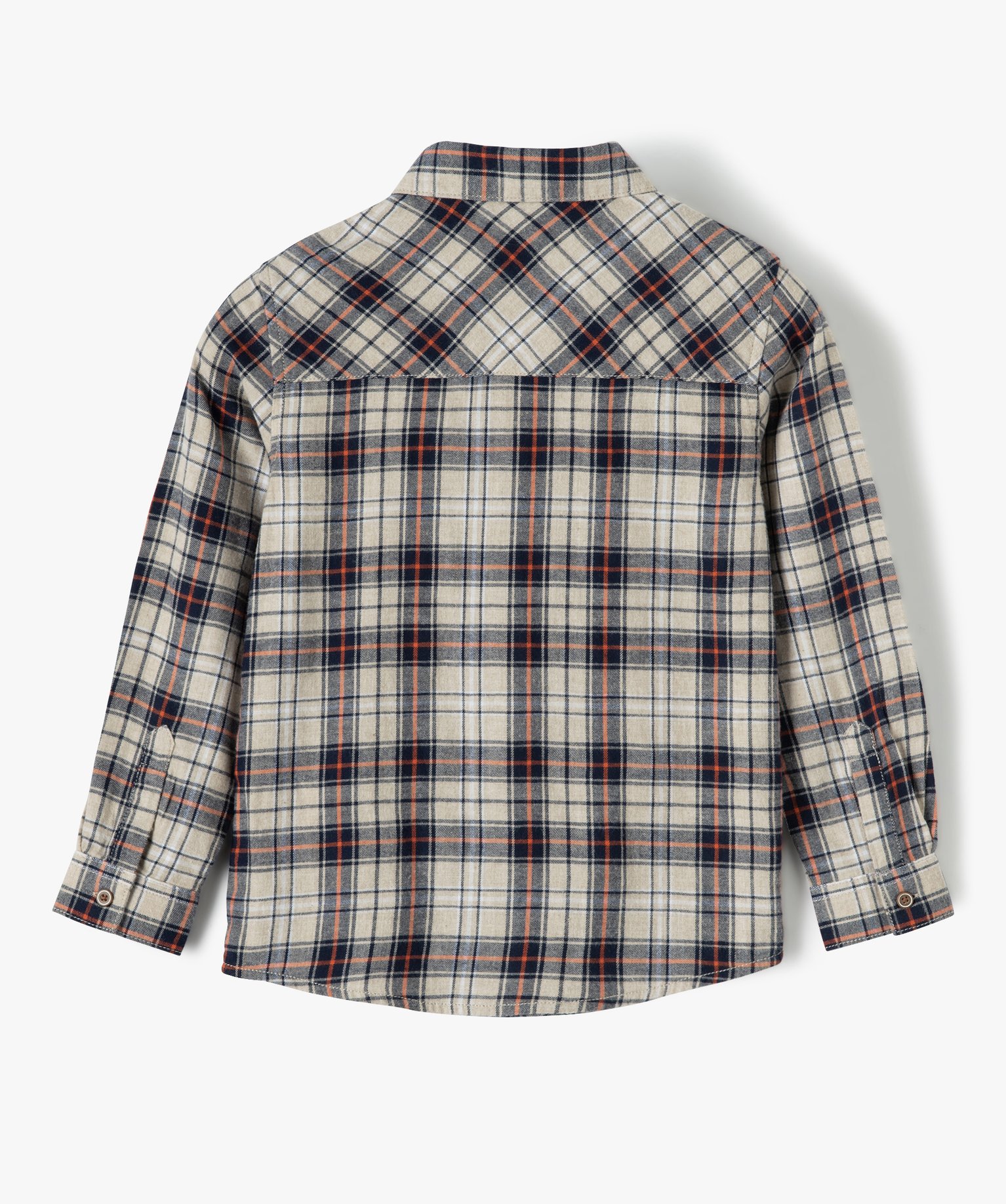 Chemise Garçon à carreaux 100% coton | GEMO