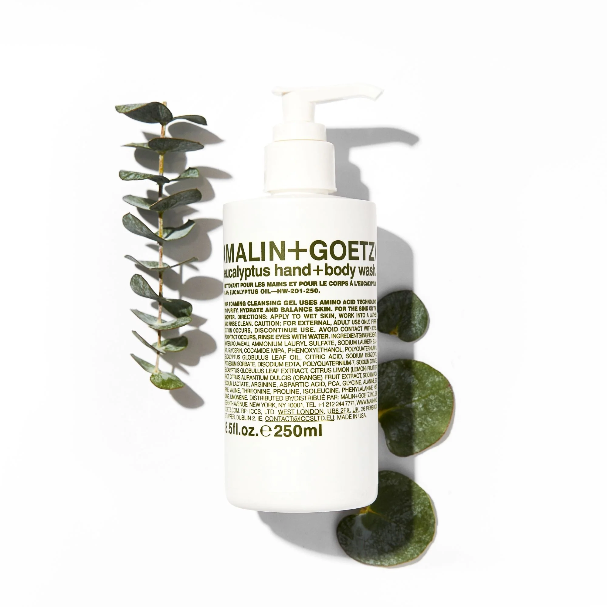 Body Eucalyptus Hand + Body Wash - Bath and Shower, Hand Cleanser