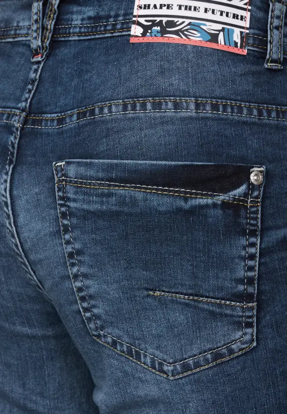 CECIL Loose Fit Jeansshorts