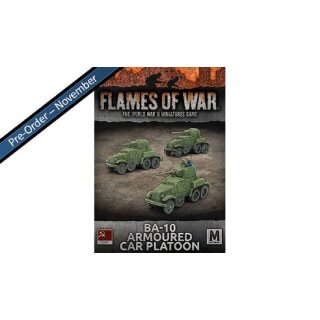 BA-10 Armoured Car Platoon