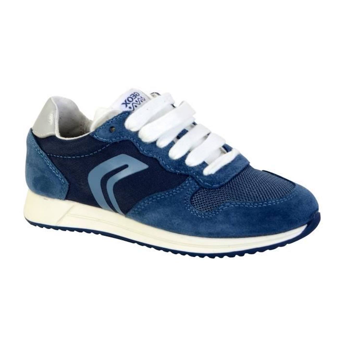 Basket Geox Enfant J Jensea G.E bleu