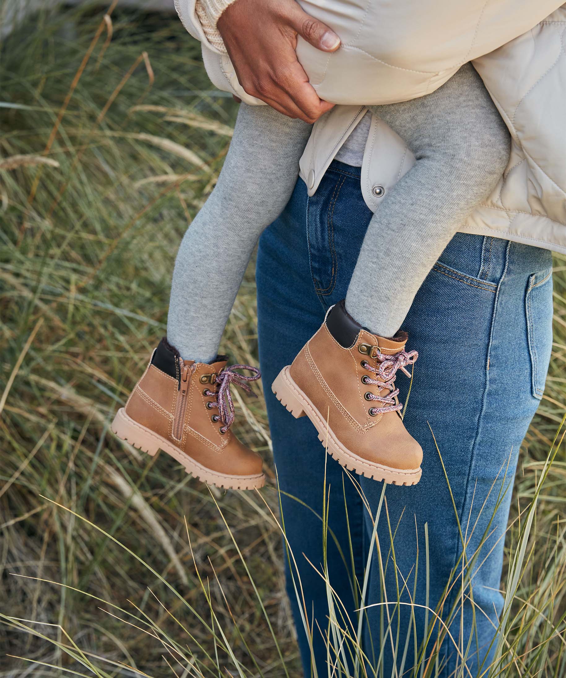 Boots bébé Garçon à col rembourré - Les Supaires camel | GEMO