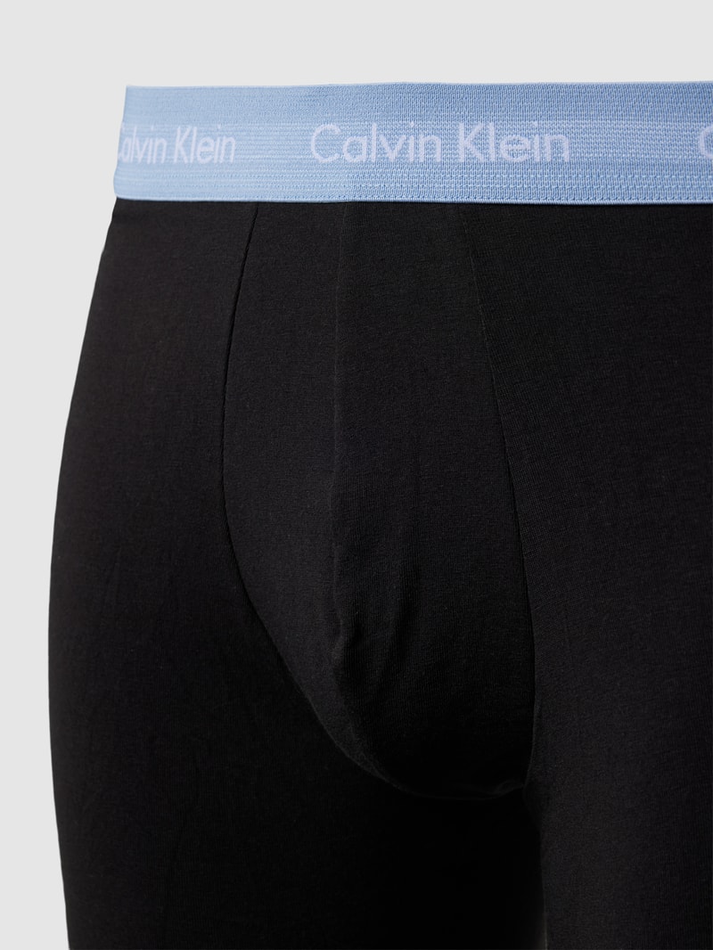 Trunks aus Baumwoll-Mix im 5er-Pack in schwarz