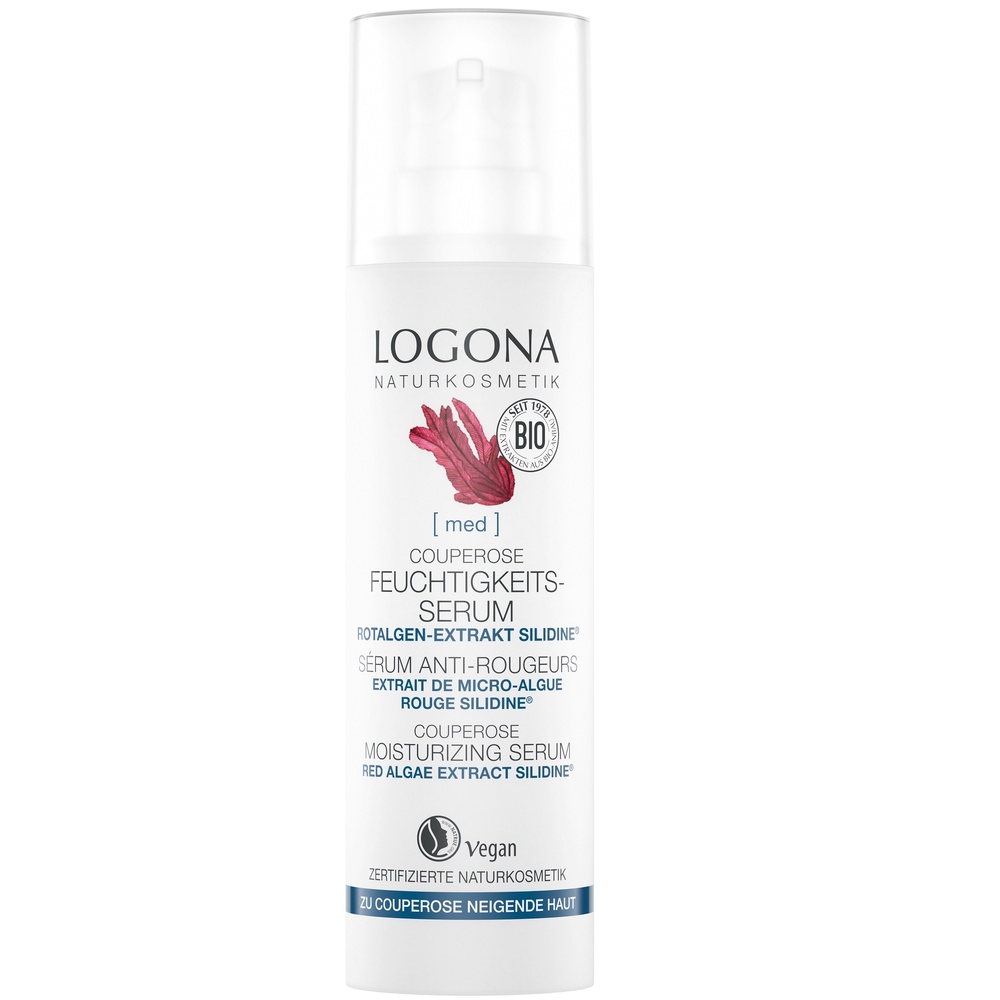 logona Sérum anti-rougeurs algue rouge, 30ml Crèmes visage