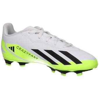 adidas X Crazyfast.4 FxG J Fußball in weiß