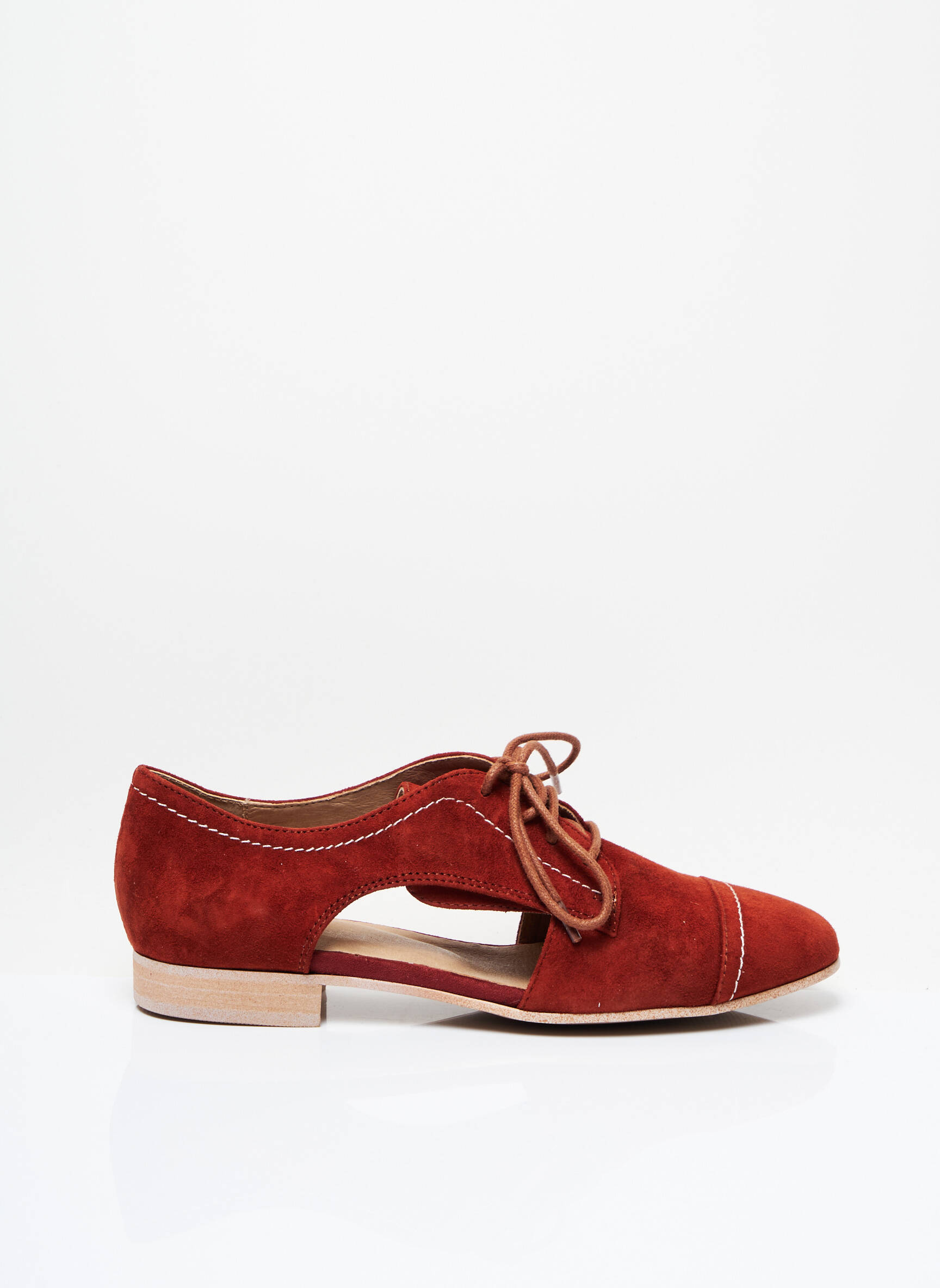 Emilie Karston Derby Femme couleur orange