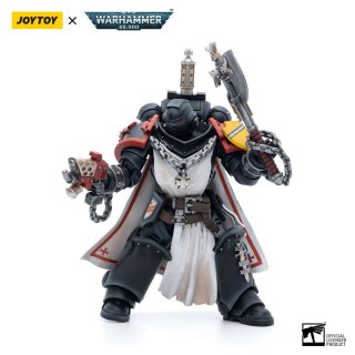 Warhammer 40k Actionfigur 1/18 Black Templars Primaris Sword Brethren Granbertus 12 cm