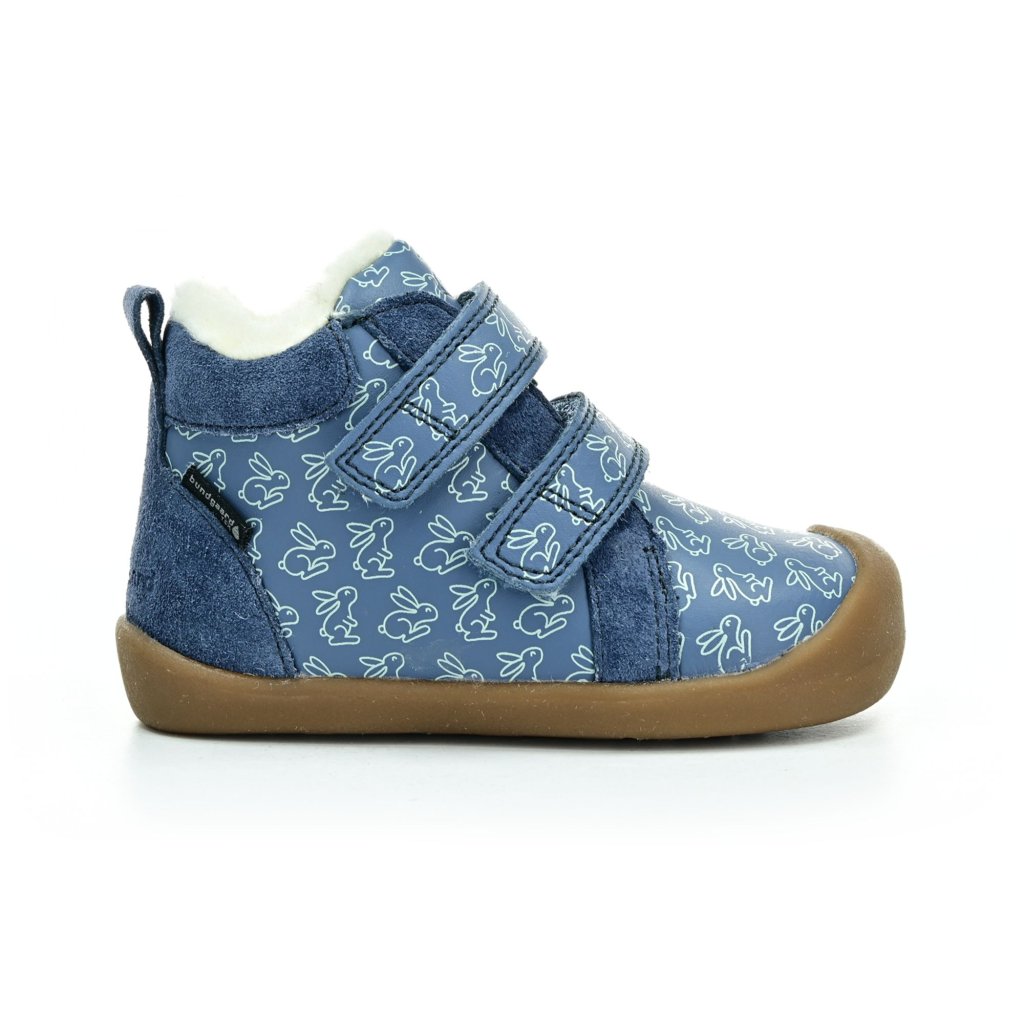 Bundgaard Bloom TEX Rabbit Teal FG Winterbarfußschuhe