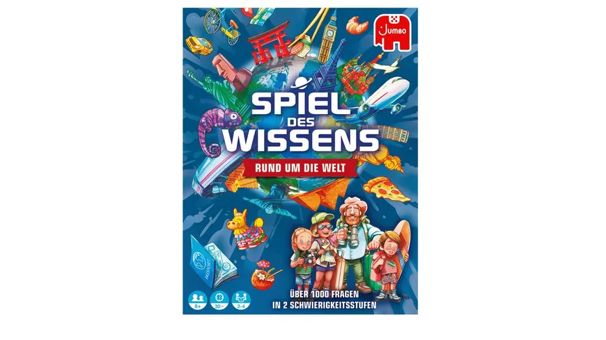 Jumbo Spiele - Spiel des Wissens – Rund um die Welt